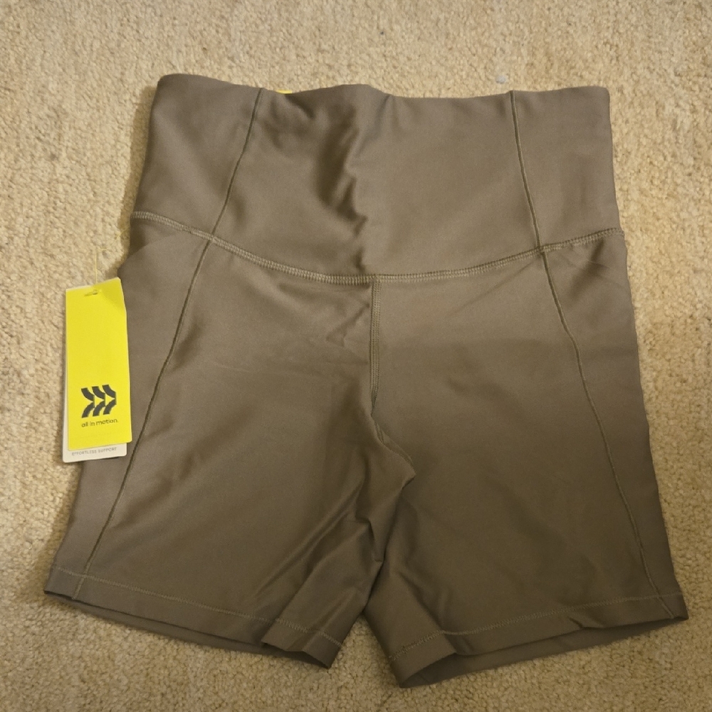 All In Motion Women's High Rise Bike Shorts